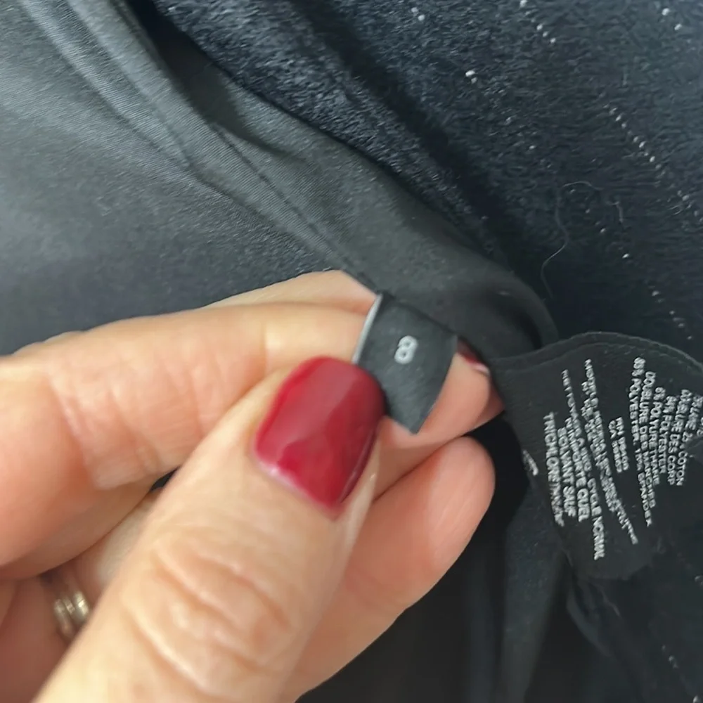 Theory Wool Blend pin stripped Blazer Size 8 - Picture 3 of 5